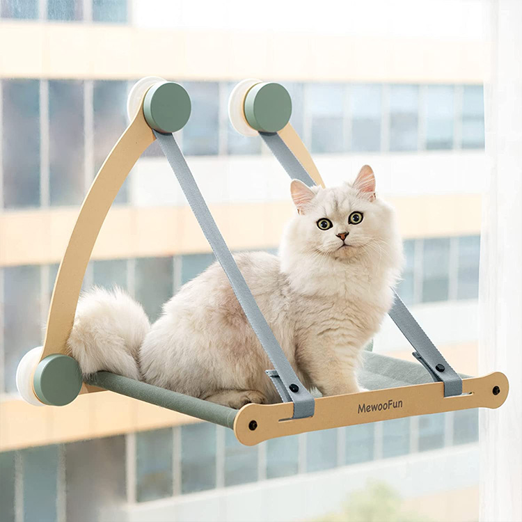 MewooFun Hot Sale Removable Cat Window Perch Extra Large Sucker Cat Hammock Moutted