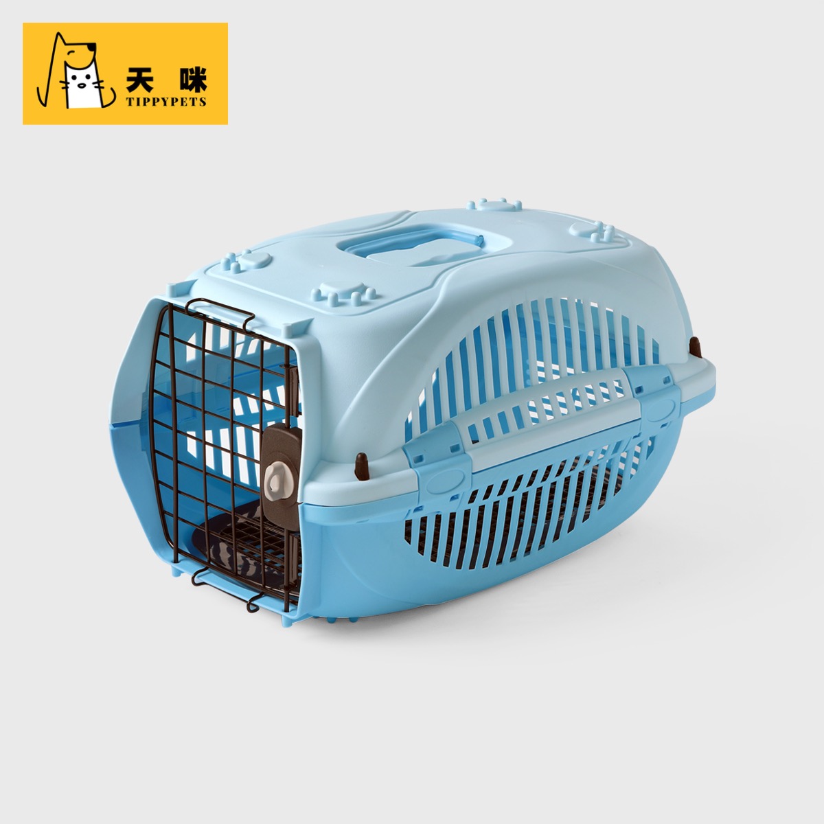 Tippy Pets New IATA Standard Pet Carrier Kennel Pet Cage Pet Travel Kennel For Dog and Cats